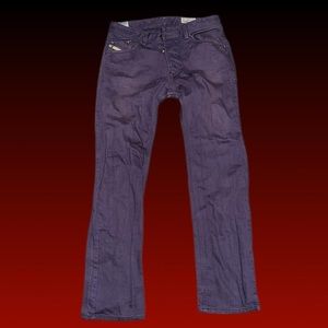 Diesel purple denim pants